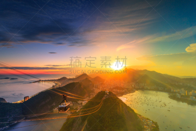 甜面包山,看风景,博塔佛戈,阿波阿杜尔海滩,科巴卡巴纳海滩,伊帕尼马海滩,瓜纳巴拉湾,里约热内卢,著名自然景观,水