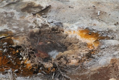 湖,罗托鲁阿,新西兰,waimangu thermal park,水,水平画幅,lake tarawera,无人,火山地形,户外