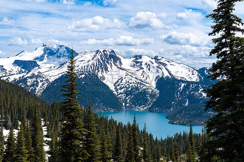 湖,伽若巴蒂公园,雪山,简单,雪,加拿大,逃避现实,著名景点,惠斯勒,自然美