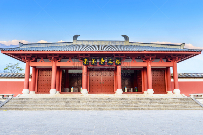 崇圣寺三塔,大理,云南省,百宝箱,亭台楼阁,灵性,古老的,早晨,旅行者,安全