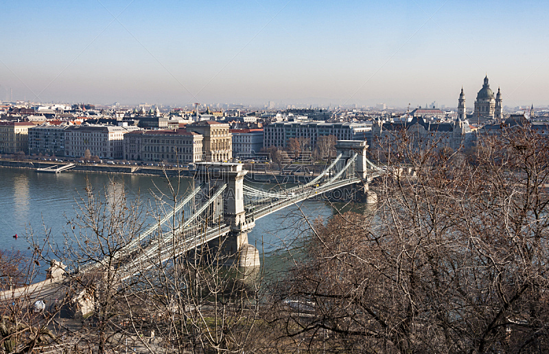 布达佩斯,伦敦城,多瑙运河,塞切尼链桥,链桥,多瑙河,匈牙利,世界遗产,人类居住地