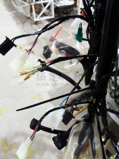 马具,塑胶,计算机电缆,电缆,工业,多色的,活力,网线插头,有序,螺线