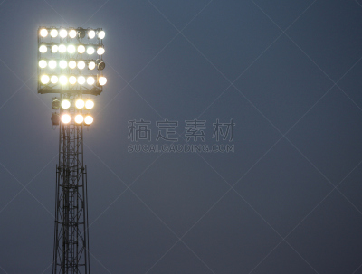 体育场,聚光灯,美式橄榄球运动,田地,水平画幅,夜晚,无人,名人堂,泛光照明,时间