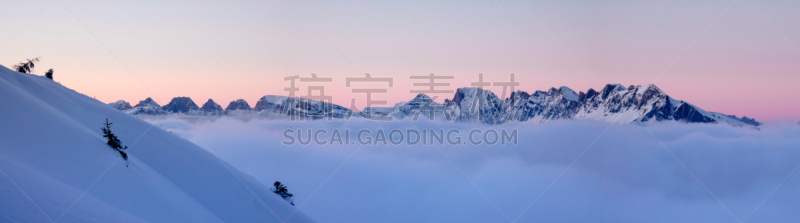 滑雪坡,冬天,风景,全景,杉树,地形,山,一个物体,天空,萨尔甘斯