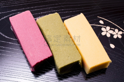 马铃薯,果冻,菜豆,漆的,水平画幅,无人,日本,日本点心,餐盘,甘薯