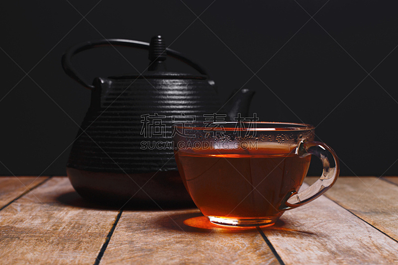 杯,芳香的,水平画幅,无人,茶杯,两个物体,红茶,俄罗斯,茶壶,下午茶