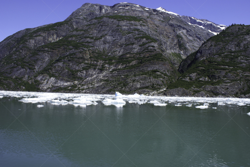 崔西冰河,山脉,峡湾,水,美,四肢,水平画幅,雪,户外,山