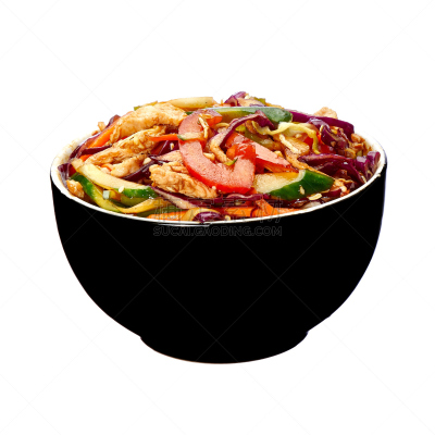 蔬菜,鸡丁沙拉,餐具,开胃品,膳食,泰国,肉,真菌,辣椒粉,晚餐