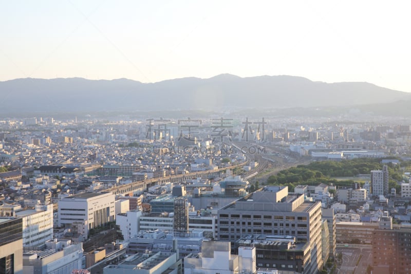 京都府,都市风景,日本,祗园,京都市,水平画幅,夜晚,无人,户外,城镇