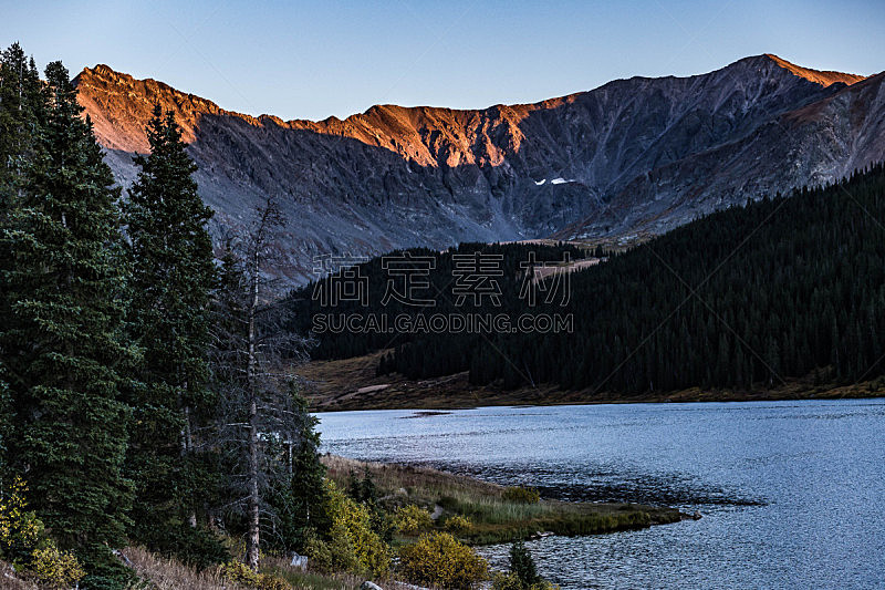 山,湖,水平画幅,地形,无人,2015年,日光,户外,日落,摄影