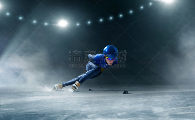 短道速滑,专业人员,运动,长道速滑,仅男人,弹性,平衡,仅一个男人,冬季运动会,球场