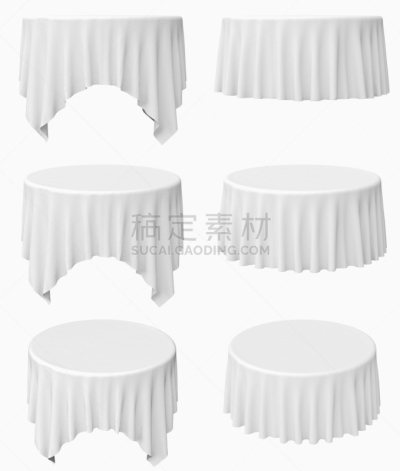 桌布,圆形,垂直画幅,空白的,留白,桌子,纺织品,无人,绘画插图,背景分离