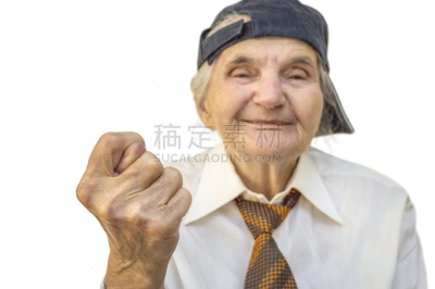 标志,老年女人,无花果干,虚荣,吝啬的,水平画幅,贪欲,符号,白人,仅成年人