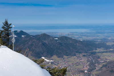 鲁波尔丁,基姆湖,山,风景,看风景,天空,寒冷,水平画幅,雪,无人