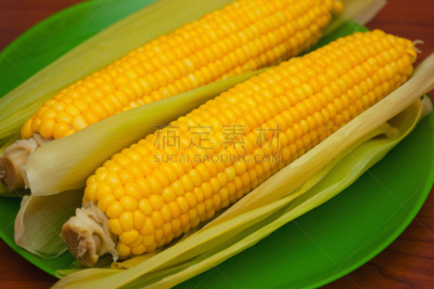 玉米,盘子,肉穗花序,甜玉米,农业,有机食品,黄色,精神振作,蔬菜,清新