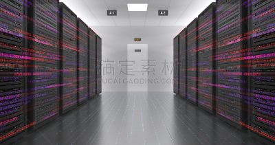 计算机,现代,网络服务器,全部,未来,数据中心,中央处理器,商务,安全,网线插头