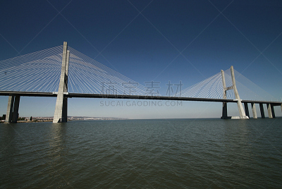 瓦斯科·达·伽马大桥,水,天空,公园,水平画幅,瓦斯科达伽马,户外,铁,金属,葡萄牙