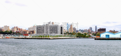 码头,布鲁克林,海洋,滨水,在之间,港务局,车站,东河,美国,水平画幅