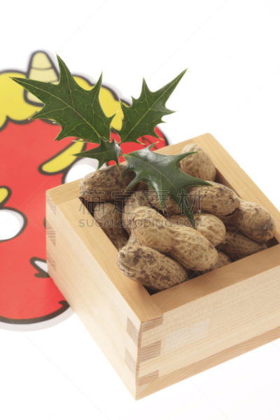 节分,枡,水泡,长寿饮食,垂直画幅,花生,无人,大豆,豆,冬天