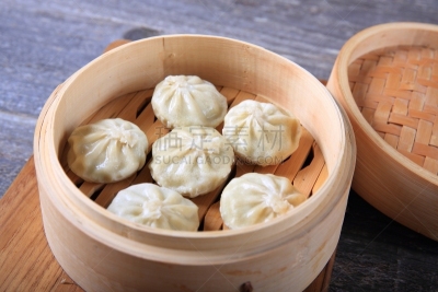 蒸锅,饺子,宝鸡,毛绒绒,填塞料,韩国,充满的,蒸菜,面粉,点心