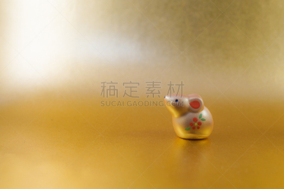 新年前夕,鼠,材料,贺卡,传统,华丽的,鼠年,事件,一月,十二生肖