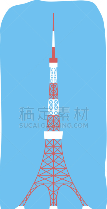 东京塔,港区,亚洲,东京,垂直画幅,全景,图像,巨大的,矢量,居住区