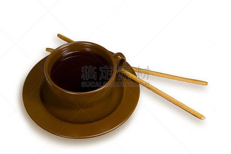 茶杯,棍,谷类,褐色,水平画幅,无人,茶碟,组物体,陶瓷制品,两个物体