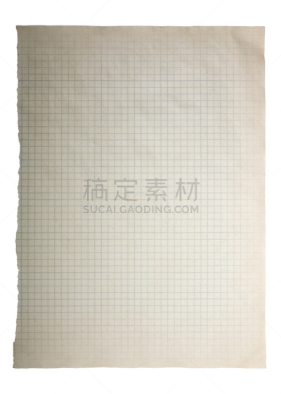 纸,垂直画幅,空白的,留白,式样,仿旧磨损的效果,无人,古老的,白色背景,材料