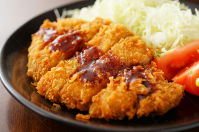 炸肉排,裹面包屑,猪肉,食品,猪,洋食,餐馆,厨房,日本,肉
