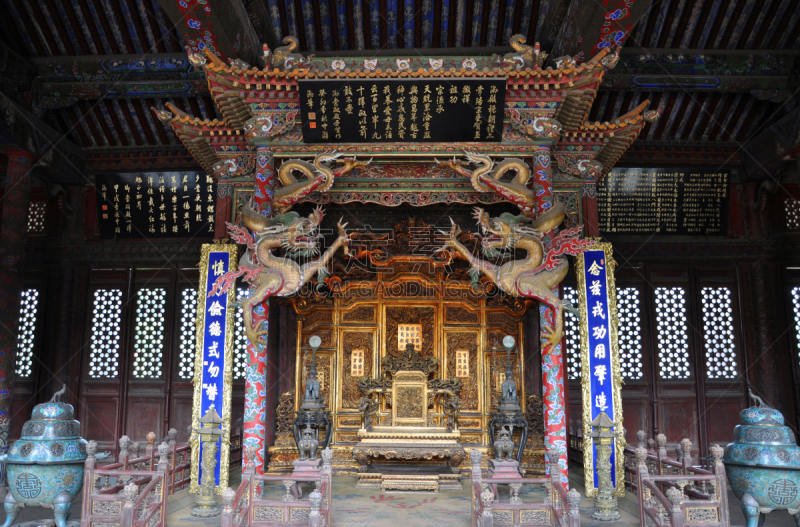 沈阳故宫博物院,中国,王座,胡青,沈阳,辽宁省,东北,水平画幅,建筑,无人