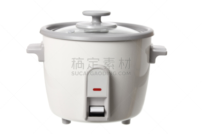 电饭锅,电,住宅房间,水平画幅,能源,无人,铝,盖子,家庭生活,白色背景