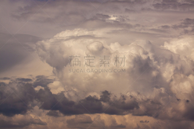 天空,费维乐山脉,地平线上的风暴,风飑,卷云,暴风雨,气候,水平画幅,无人,云景