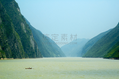 长江,长江三峡,自然,水,沟壑,水平画幅,地形,无人,夏天,户外