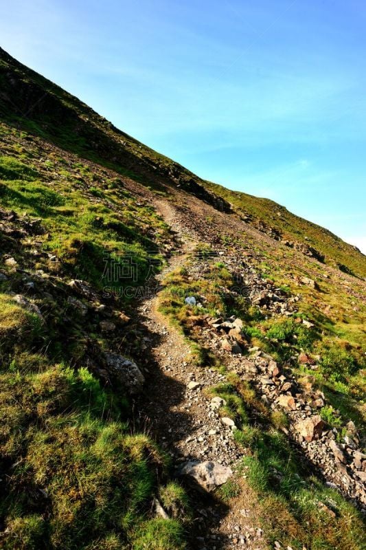 痕迹,陡峭,天空,坎布里亚,帆,格里斯代尔派克,英国,英格兰,英格兰湖区,农场