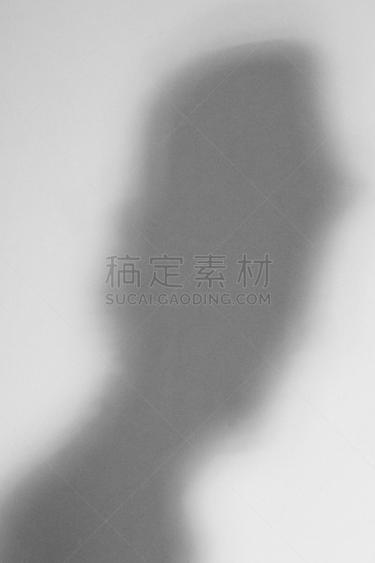 两个人,垂直画幅,形状,惊骇,侧面像,人,阴影,怪异,男性