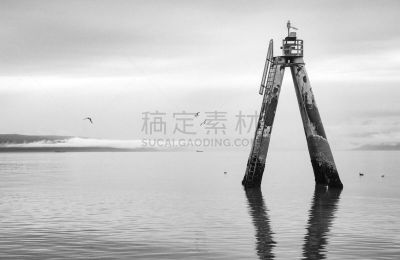 阿拉斯加,霍默,建筑结构,卡彻马克海湾,肯奈半岛,风景,图像,海洋,美国,北美