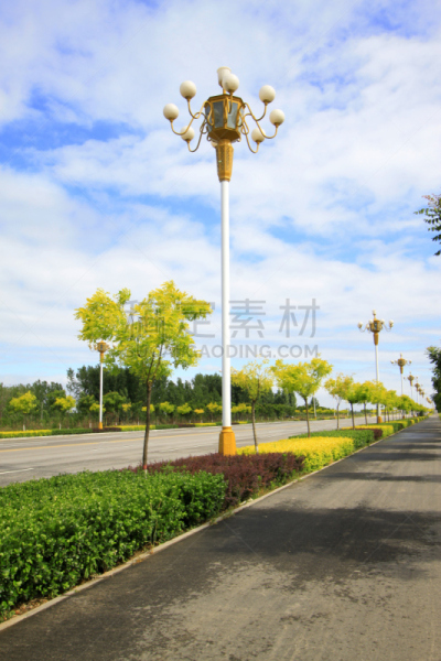 路灯,特写,景观设计,自然,垂直画幅,天空,美,公园,云,地形
