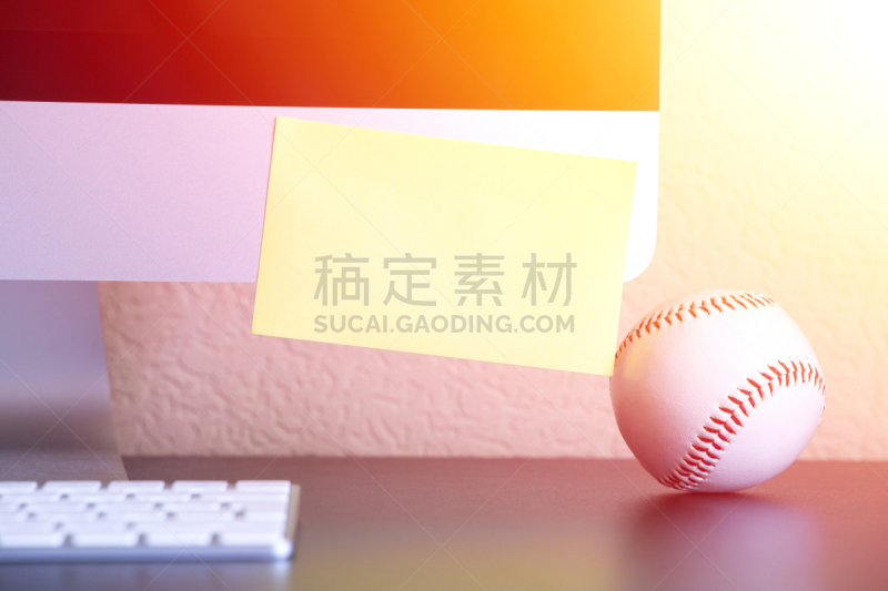 标签,现代,计算机,信函,黄色,棒球,球,家庭生活,制服,居住区