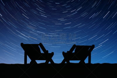 椅子,星形,运动跑道,背景,躺椅,沙滩椅,日落时分,天空,度假胜地,水平画幅