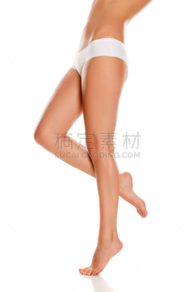 短灯笼裤,女性,可爱的,白色背景,臀,白色,垂直画幅,美,美人,腹腔