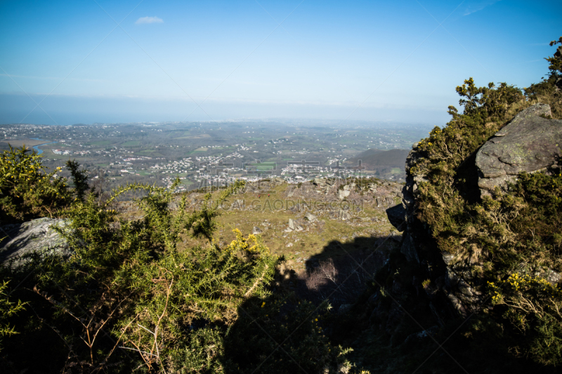 大西洋,山,风景,法国,巴斯克地区,海岸线,圣让德吕兹,顶部,水,天空