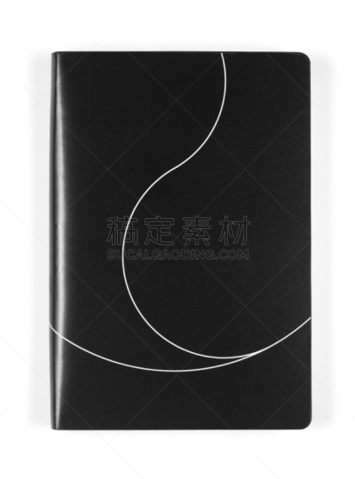 笔记本,黑色,垂直画幅,无人,背景分离,日记,练习本,书,纸