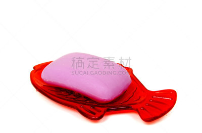 白色背景,肥皂泡,寂寞,湿,清新,背景分离,一个人,湿透,健康,樱桃