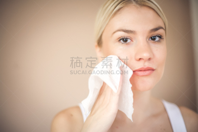 留白,女人,美,彩妆,纯净,spa美容,化妆用品,完美,仅成年人,润肤露
