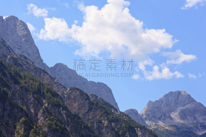 Julian Alps,自然,草地,宁静,非都市风光,水平画幅,地形,木制,无人,度假