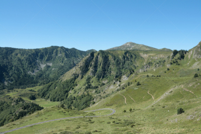 Mountain in Pyrenees, Ariège, Midi-Pyrenees in south of France