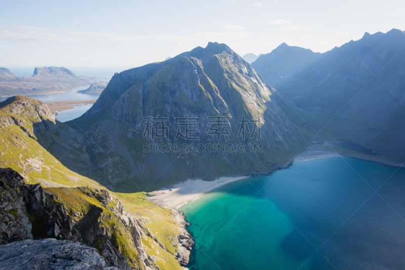 罗弗敦群岛 ,北地,夏天,地形,风景,特若欧峡,恶魔之舌,松恩峡湾,瑞属拉普兰,雷讷