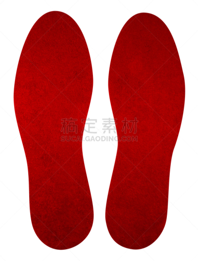 鞋子,红色,鞋垫,垂直画幅,新的,鞋底,矫形靴,毛毡制品,两个物体