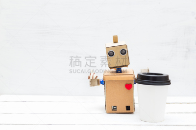 自动的,动物心脏,咖啡,糖果,人造的,未来,水平画幅,智慧,无人,科学