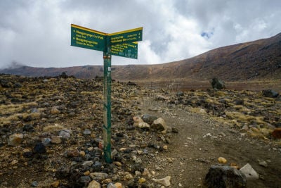 火山口,新西兰,标志,山,横越,一只动物,云景,云,壁纸,巨石